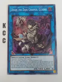 Yu-Gi-Oh! 1st Edition Bach-EN049 Dharc the Dark Charmer, Gloomy - Image 1