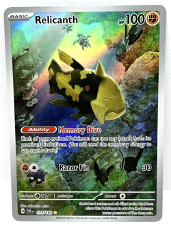 Relicanth - 173/162 Pokemon TCG Temporal Forces Illustration Rare Pokemon Card - Image 1