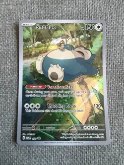 Pokemon TCG - Snorlax SVP 051 Black Star Promo (151 ETB Promo Card) - #13 - Image 1