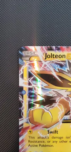 Pokemon TCG Jolteon EX Holo Rare Card 28/83 XY Generations LP 28/83 - Image 2