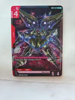 Kshatriya (GD01-044)Gundam Card Game . Newtype Rising Legend Rare . GD01-044 - Image 2