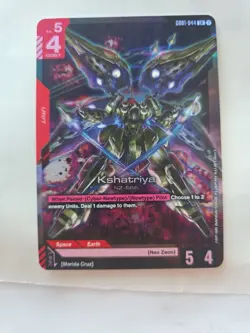Kshatriya (GD01-044)Gundam Card Game . Newtype Rising Legend Rare . GD01-044 - Image 5