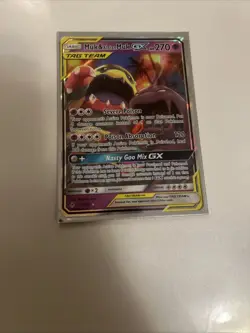Pokemon TCG Muk Alolan Muk GX Holo Card 61/214 Ultra Rare SM Unbroken Bonds - Image 2