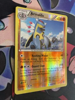Armaldo 57/114 - XY Steam Siege - Reverse Holo Rare - Pokemon Card - LP - Image 2