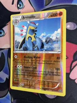 Armaldo 57/114 - XY Steam Siege - Reverse Holo Rare - Pokemon Card - LP - Image 3