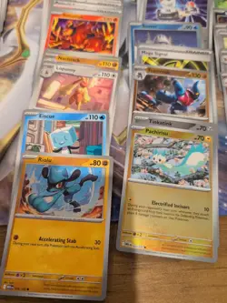 Lot Of 230 Pokemon Cards from Mega Evolution - Holo, Reverse, And Bulk - Image 4