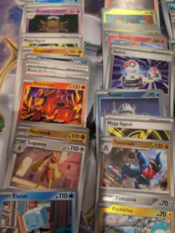 Lot Of 230 Pokemon Cards from Mega Evolution - Holo, Reverse, And Bulk - Image 5
