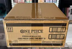 One Piece Card Game The Best Volume 2 Sealed Booster Case - 10 Boxes - A Q0003 - Image 1