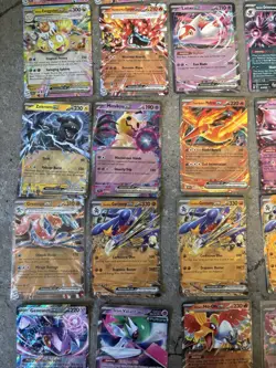 25 Card Pokemon ex Lot - Destined Rivals Journey together surging sparks BLK WHT - Image 5
