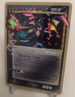 **Custom-made**High Quality, Charizard Gold Star"Display-card" - Image 3