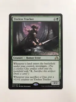 Tireless Tracker MTG Magic the Gathering Card LP Lightly Played SOI - Image 1