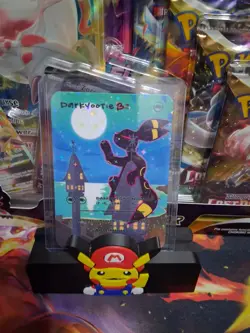 Darkyootie Pokederp Umbreon Fan Art Custom Derpy Card Secret Rare Alt Art - Image 1