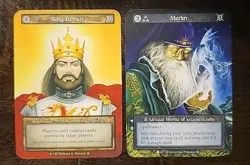King Arthur & Merlin - Unique Sorcery Contested Realm Arthurian Legends Sorcery - Image 1
