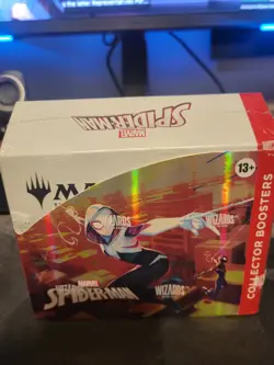 Magic: The Gathering Marvel’s Spider-Man Collector Booster Box 12 Packs Sealed - Image 1