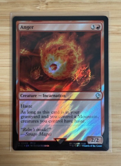 Anger (Surge Foil) Commander: Final Fantasy Surge Foil NM - Image 1
