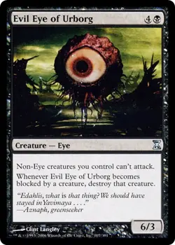 EVIL EYE OF URBORG x1 mtg NM Time Spiral 1 Unc - Image 1