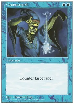 COUNTERSPELL mtg MP 5th Edition 1 Common - Image 1