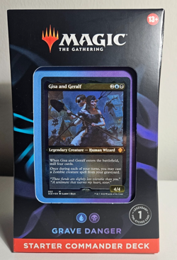 Magic The Gathering MTG - Starter Commander Deck - Grave Danger - New Sealed - Image 1