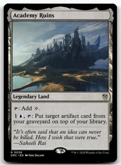 Academy Ruins #58 MTG Aetherdrift NM X1 - Image 1
