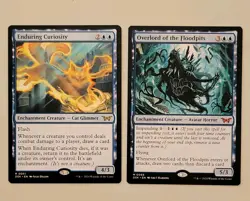 Enduring Curiosity & Overlord of the Floodpits - Duskmourn: House of Horror - NM - Image 1