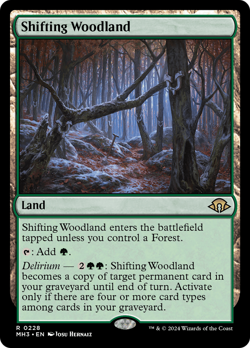 Shifting Woodland - MH3 #228 | NORMAL | NM | MTG - Image 1