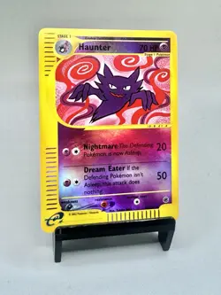 Pokemon TCG Haunter 80/165 E-Reader Expedition Base Set Reverse Holo - Image 3