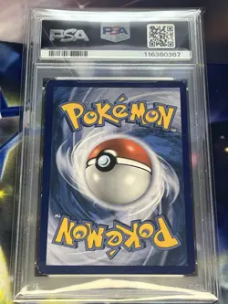 2015 POKEMON XY DOUBLE CRISIS #6 FULL ART/TEAM AQUA'S KYOGRE EX PSA 6 - Image 2
