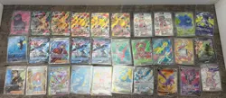 Lot Of 93 ONLY HOLOS Modern Pokemon Collection Binder EX/V/VStar/VMax/Shiny - Image 1