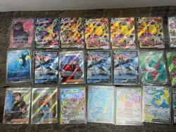 Lot Of 93 ONLY HOLOS Modern Pokemon Collection Binder EX/V/VStar/VMax/Shiny - Image 2