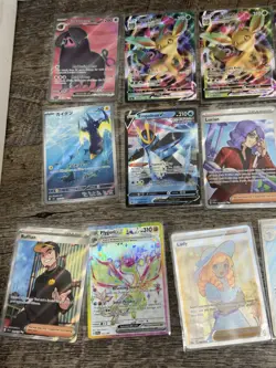 Lot Of 93 ONLY HOLOS Modern Pokemon Collection Binder EX/V/VStar/VMax/Shiny - Image 4