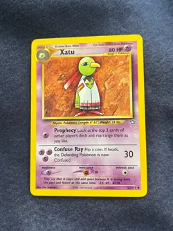 2000 Pokemon Xatu Neo Genesis Set Unlimited 52/111 WOTC - Image 1