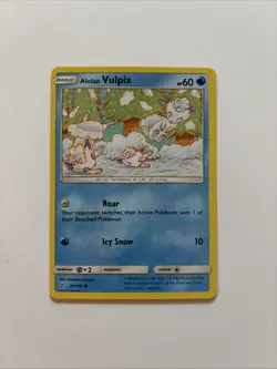 Alolan Vulpix 30/156 SM Ultra Prism Pokemon NM - Image 1