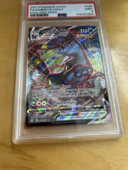 Pokemon TCG Umbreon VMAX Holo Ultra Rare Full Art Evolving Skies 095/203 PSA9 - Image 1
