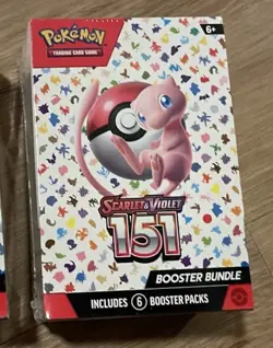 Pokemon TCG Scarlet & Violet 151 Booster Bundle Sealed New (6 packs) - Image 1