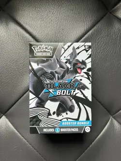 Pokemon TCG Scarlet & Violet Black Bolt Booster Bundle - In Hand- Sealed - Image 1