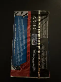 Heavy 22.80g Pokemon TCG SV 10.5 Black Bolt Booster Pack Sealed! - Image 3