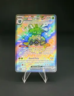 Forretress ex - 212/091 - Pokemon Paldean Fates Shiny Full Art Ultra Rare NM - Image 1