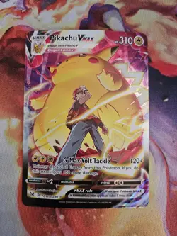 Pokemon Pikachu VMAX TG17/TG30 Lost Origin Ultra Rare Near Mint - Image 1