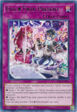 Evil Twin Present x3 GEIM-EN023 YuGiOh! 1st Ed Rare Playset - Image 1