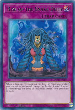 Rise of the Snake Deity ANGU-EN059 YuGiOh! 1st Ed Rare - Image 1