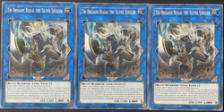Tri-Brigade Rugal the Silver Sheller x3 PHRA-EN047 YuGiOh! 1st Edition Common - Image 1