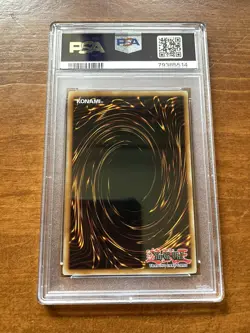 YUGIOH 1ST ED STON-EN024 DD CROW ULTIMATE RARE HOLO FOIL PSA 9 Mint! - Image 3