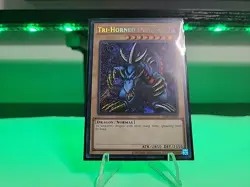 Tri-Horned Dragon LOB-000 The Legend of Blue Eyes White Dragon... - Image 2