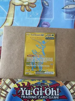Pokemon Iron Leaves EX Hyper Rare Foil 176/131 NM Card - Image 2
