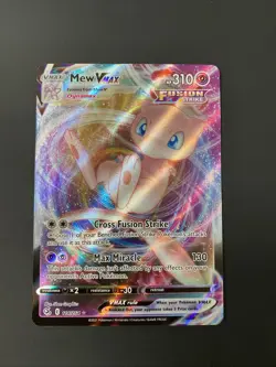 Pokemon TCG Mew VMAX - 114/264 - Fusion Strike - Ultra Rare Holo Card - Image 1