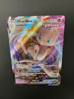 Pokemon TCG Mew VMAX - 114/264 - Fusion Strike - Ultra Rare Holo Card - Image 3