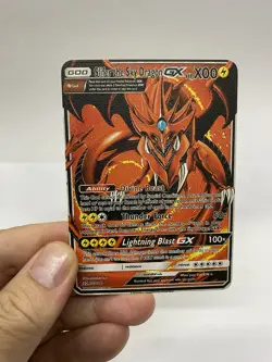 Sky Dragon GX Gold Metal Pokemon Card-Collectible Gift Display！Christmas COOL - Image 2