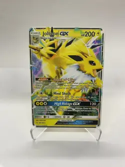 Joltion GX Gold Metal Pokemon Card-Collectible Gift Display！Christmas COOL - Image 2