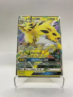 Joltion GX Gold Metal Pokemon Card-Collectible Gift Display！Christmas COOL - Image 3