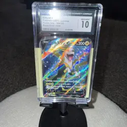 Boltund V 104/100 Fusion Arts Japanese Pokemon Card TCG CGC 10 - Image 1